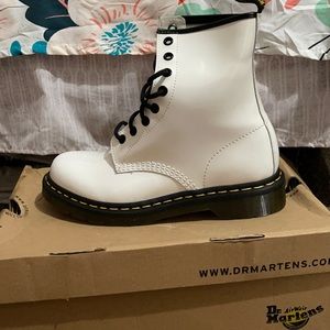 White Dr. Martens